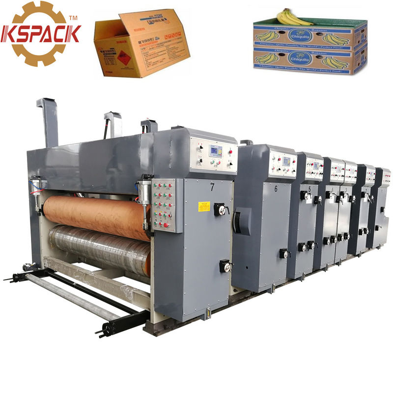 Corrugated Carton Paper Pizza Box Making Machine With Slotting And Die Cutting