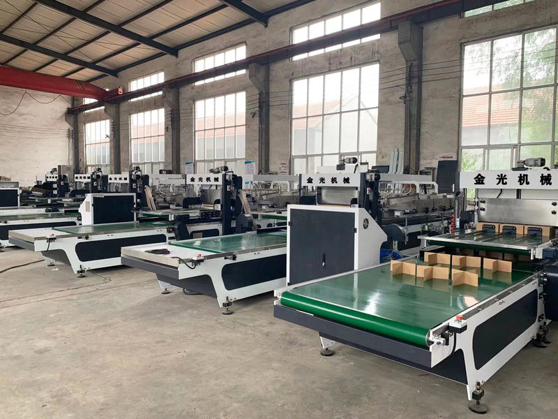 Hebei Jinguang Packing Machine CO.,LTD linha de produção da fábrica