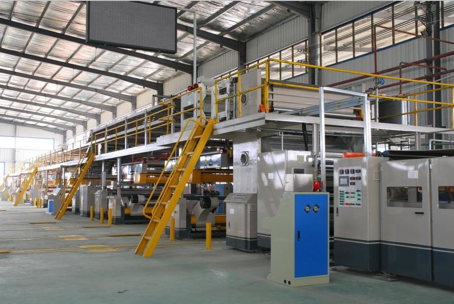 Hebei Jinguang Packing Machine CO.,LTD linha de produção da fábrica