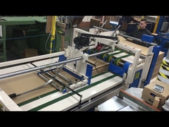 máquina de colar caixas semiautomática