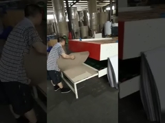 Máquina de corte de folhas de ferro simples