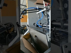 Máquina automática de cortar a massa das caixas de pizza