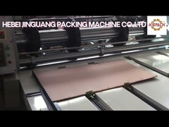 Tipo de alimentação 1400-3200mm da corrente placa ondulada da caixa 4machine cortando de entalho giratório