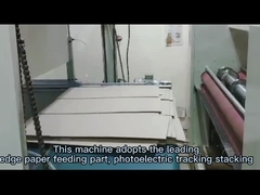 KSPack corrugou a talhadeira fina da lâmina e a máquina 1800mm-2600mm de alta velocidade branca do cartão do marcador