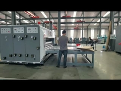 Alimentação de cadeia 2 impressora de cores slotter