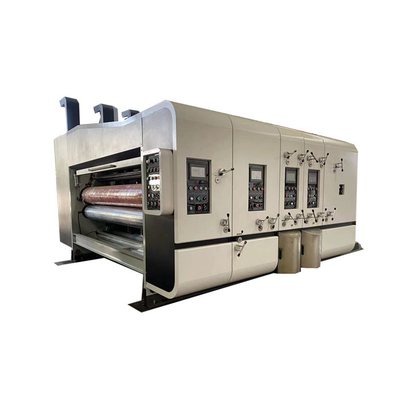 2colors 1200x2400 Printer Slotter Die Cutter Corrugated Machine Customized