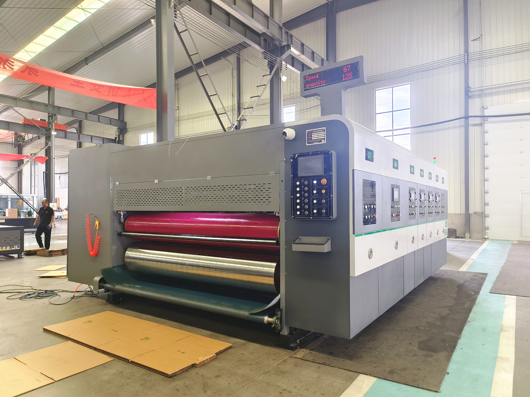 Paper Box Making Machine Carton Packing Box Production Line for Corrugated Carton Box Fully Automatic China Manufacturer