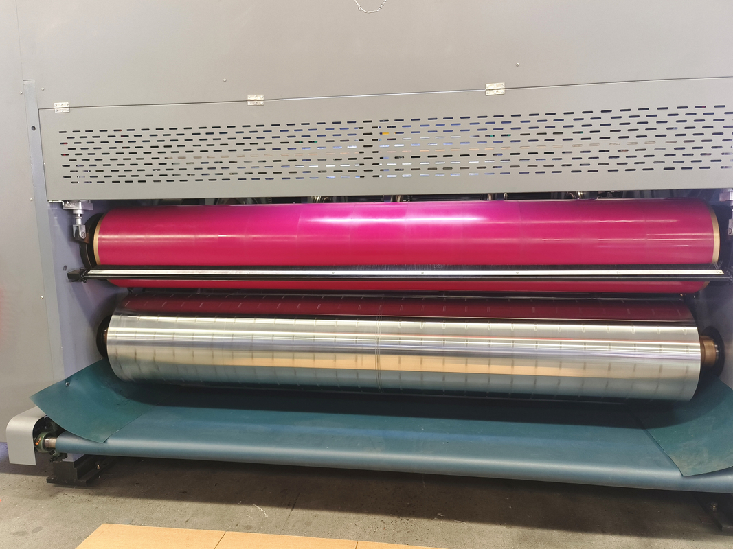 Full Computerized Flexo Corrugated Box Printing Machine 4 Color Printer Slotter Die Cutter Machine