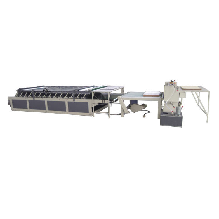 Semi Automatic Flute Laminator Machine With Fast Speed 12KW-15KW