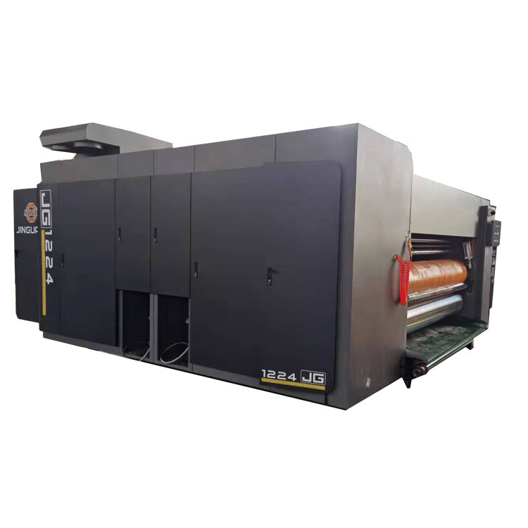 Leading Edge Feeder Corrugated Box Printing Machine 160pcs/Min