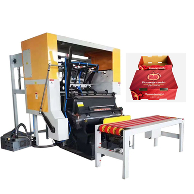 Máquina automática de corte a moagem de caixa ondulada para caixa de pizza 1100*800