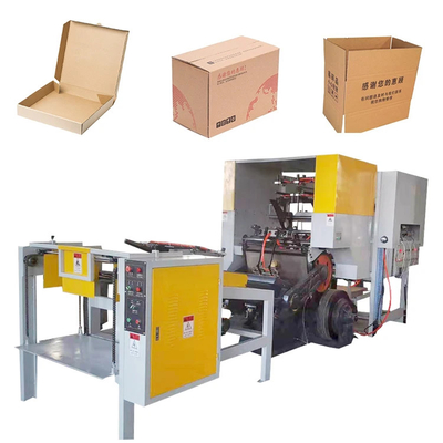 Máquina de corte de matriz de esmagamento corrugado de esmagamento plano Facil manutenção Fabricação de caixa de cartão