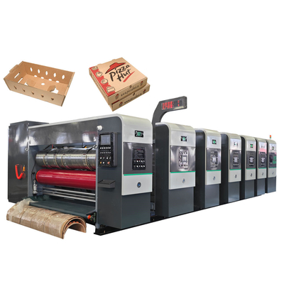 Automatic Flexo Carton Printing Slotting Die Cutting Machine – 4 Color Computerized Model